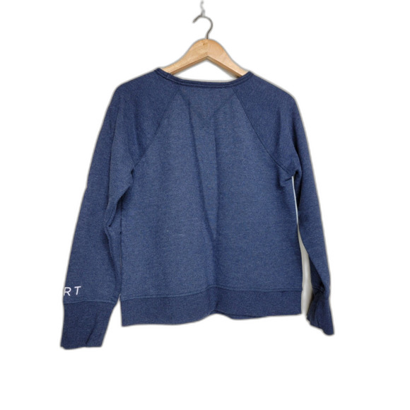 Tommy Hilfiger Sport Pullover Blue Colorblock Women's Sweatshirt - M - Picture 2 of 6